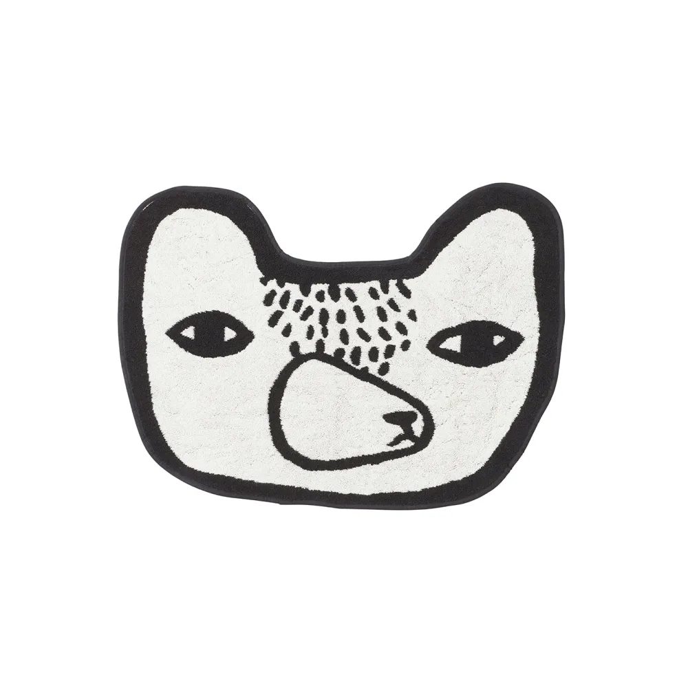 Clearance Bear Shaped Bath Mat Bath Mats