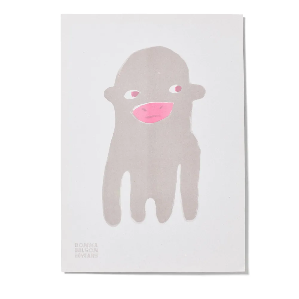 Discount Charlie Monkey 20 Years Riso Print - Limited Edition Screen Print Wall Art