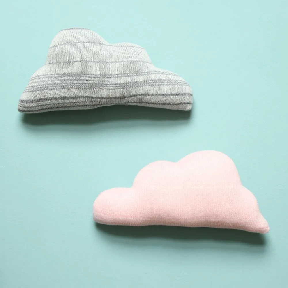 Flash Sale Cloud Medium Shaped Cushion - Blue Shaped Cushions|Shaped Cushions