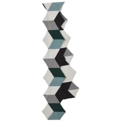 New Cube Scarf - Black Scarves