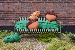 Shop Leaf Shaped Cushion - Green Shaped Cushions|Shaped Cushions
