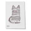 Hot Mono Cat 20 Years Riso Print - Limited Edition Screen Print Wall Art