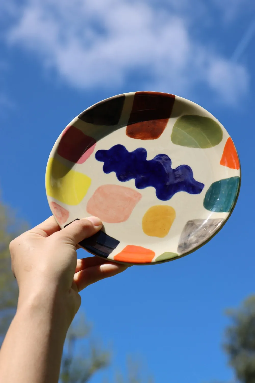 Store Mottle Side Plate Plates + Bowls