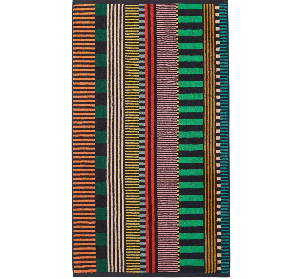 Clearance Multi Stripe Bath Towel Bath Towels + Sheets