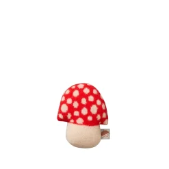 Flash Sale Mushroom Mini Shaped Cushion - Red Shaped Cushions|Shaped Cushions