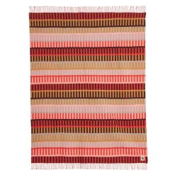 Discount Shiel Lambswool Throw - Red Blankets + Throws