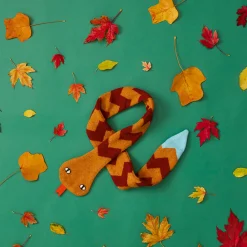 Discount Snake Scarf - Gold/Rust Scarves