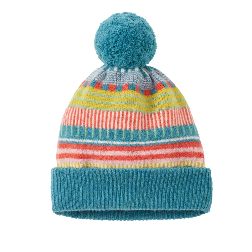 Shop Static Stripe Beanie Hat - Tutti Frutti Hats + Arm Warmers